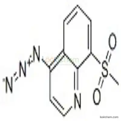 114935-78-3 Quinoline, 4-azido-8-(methylsulfonyl)-