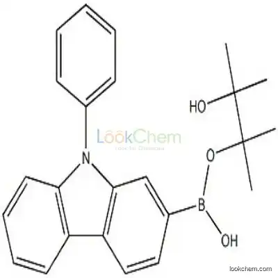 1246669-45-3 9- Phenyl-2-(4,4,5,5-tetraMethyl- 1,3,2-dioxaborolan-2-yl)-9H-carbazole