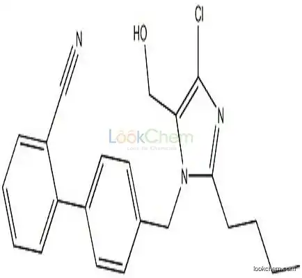 114772-55-3 4’-[(2-butyl-4-chloro-5-hydroxymethyl)-1H-imidazol-1-yl)methyl]-[1,1’-Biphenyl]-2-carbonitrile