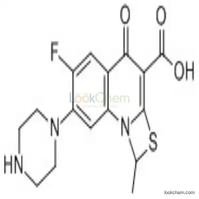 112984-60-8 6-Fluoro-1-methyl-4-oxo-7-(1-piperazinyl)-4H-[1,3]thiazeto[3,2-a]quinoline-3-carboxylic acid