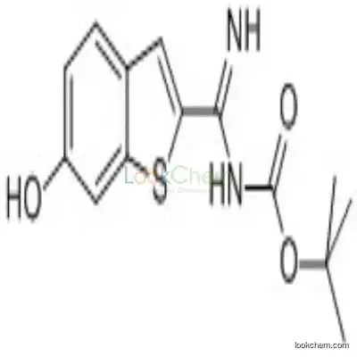 947590-65-0 Carbamic acid, N-[(6-hydroxybenzo[b]thien-2-yl)iminomethyl]-, 1,1-dimethylethyl ester