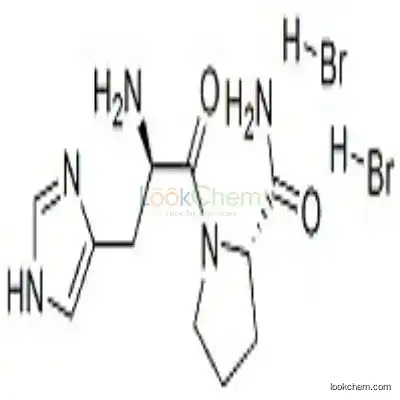 128083-56-7 L-Prolinamide,D-histidyl-, dihydrobromide