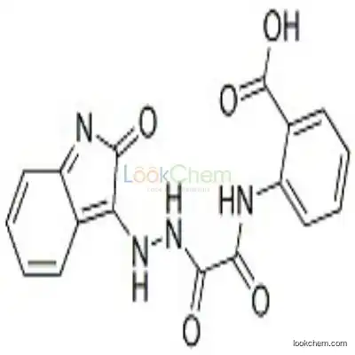108097-98-9 2-[[[(2-oxoindol-3-yl)amino]carbamoylformyl]amino]benzoic acid