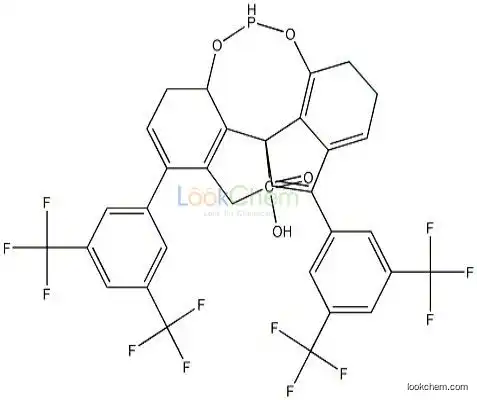 1258327-07-9 (11aS)-3,7-Bis[3,5-bis(trifluoromethyl)phenyl]-10,11,12,13-tetrahydro-5-hydroxy-diindeno[7,1-de:1',7'-fg][1,3,2]dioxaphosphocin 5-oxide