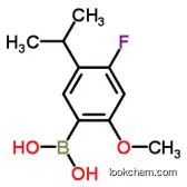 [4-Fluoro-2-methoxy-5-(propan-2-yl)phenyl]boronic acid