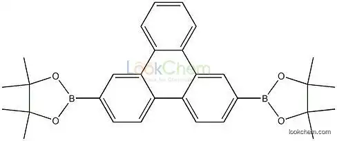 High quality of  cost 2,7-bis(4,4,5,5-tetramethyl-1,3,2-dioxaborolanyl)triphenylene in stock