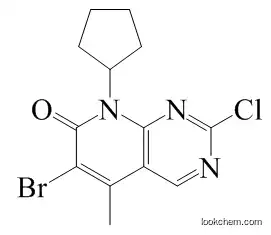 6-broMo-2-chloro-8-cyclopentyl-5-Methylpyrido[2,3-d]pyriMidin-7(8H)-on