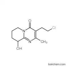 3-(2-Chloroethyl)-6,7,8,9-tetrahydro-9-hydroxy-2-methyl-4H-pyrido[1,2-a]pyrimidin-4-one