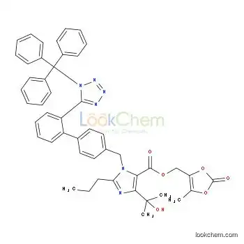 Triphenyl methyl olmesartan