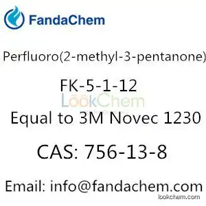 Halon replacement gaseous fire suppression agent C6F12O,Fluorinated ketone,3M Novec 1230,perfluoro(2-methyl-3-pentanone) from Hangzhou Fandachem Co.,Ltd
