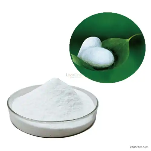 100% Natural silk peptide 99% silkworm pupa powder