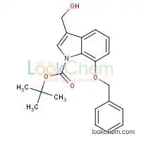 tert-Butyl 7-(benzyloxy)-3-(hydroxymethyl)-1H-indole-1-carboxylate