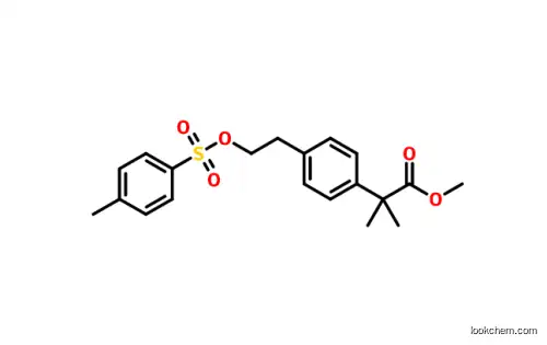 methyl 2-methyl-2-(4-(2-(tosyloxy)ethyl)phenyl)propanoate