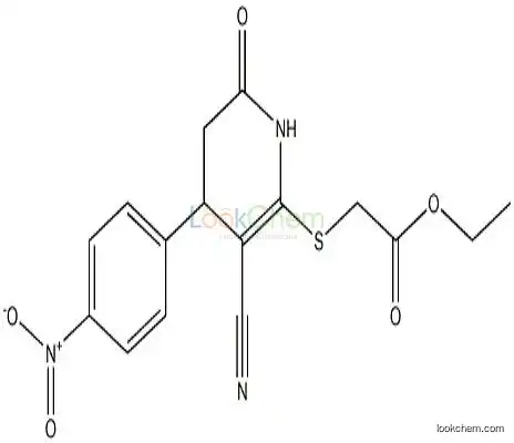 325725-40-4 ethyl 2-((3-cyano-4-(4-nitrophenyl)-6-oxo-1,4,5,6-tetrahydropyridin-2-yl)thio)acetate