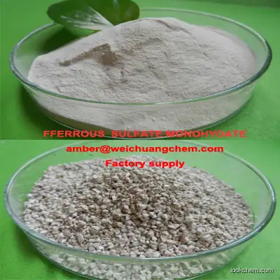 ferrous sulfate monohydrate  / heptahydrate for fertilizer / water treatment