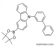 Can supply sample ,low price oled intermediates, 9-(Biphenyl-3-yl)-3-(4,4,5,5-tetraMethyl-1,3,2-dioxaborolan-2-yl)-9H-carbazole