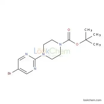 tert-Butyl 4-(5-bromopyrimidin-2-yl)piperazine-1-carboxylate