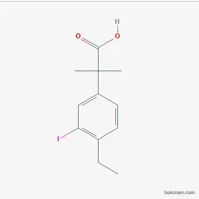 factory for Alectinib int / 4-Ethyl-3-iodo-alpha,alpha-dimethylbenzeneacetic acid