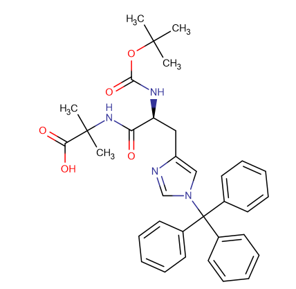 Boc-His(Trt)-Aib-OH, Boc-L-His(Trt)-Aib-OH 2061897-68-3