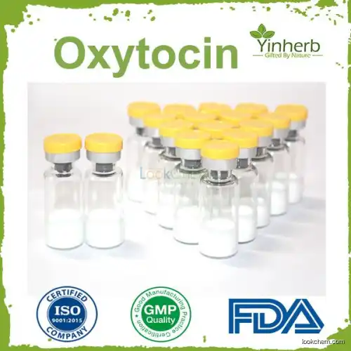 Online Pharmacy 99% Purity Pharmaceutical Raw Materials Powder Peptide Oxytocin in Stock