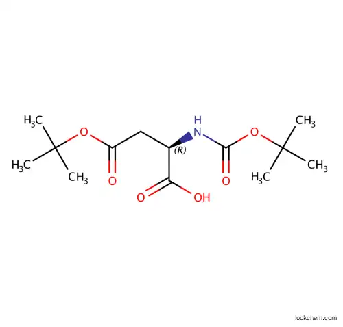 Boc-D-Asp(OtBu)-OH, Boc-D-Aspartic acid b-tert-butyl ester, MFCD01861313