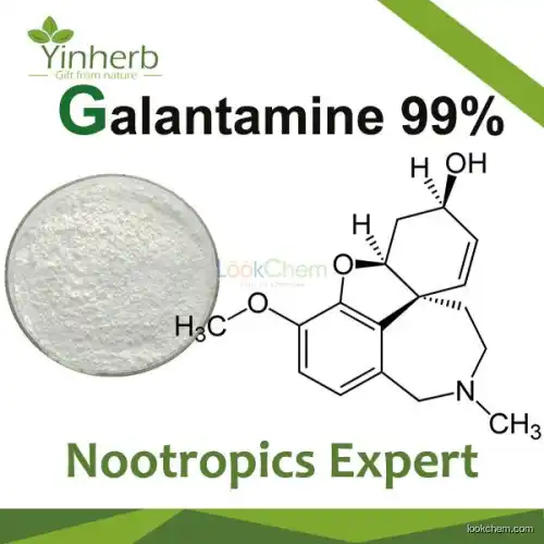 Yinherb Lab supply Galantamine Hydrobromide powder with High Purity