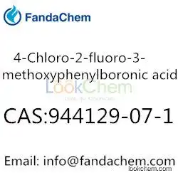 4-Chloro-2-fluoro-3-methoxyphenylboronic acid 99%,cas944129-07-1 from fandachem