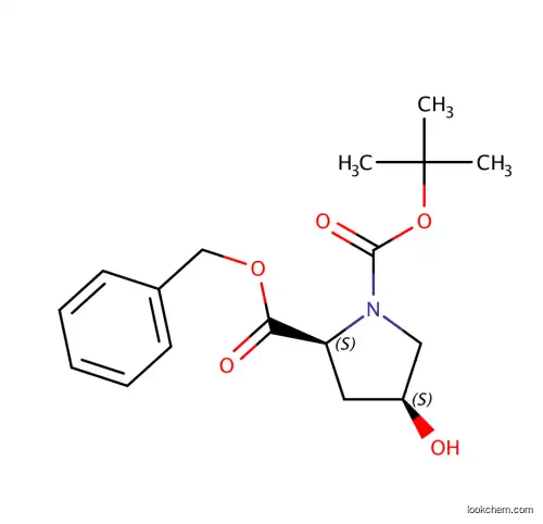 Boc-Cis-Hyp-OBzl, (2S,4S)-2-Benzyl 1-tert-butyl 4-Hydroxypyrrolidine-1,2-Dicarboxylate