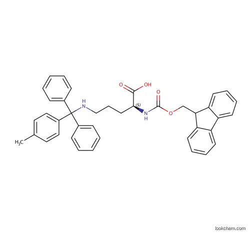 Fmoc-Orn(Mtt)-OH, Fmoc-(Nd-4-Methyltrityl)-L-Ornithine, MFCD00797872