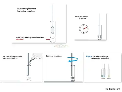 Bacterial Vaginosis Rapid Test Kit core Chromogenic Ingredient IBX-4041