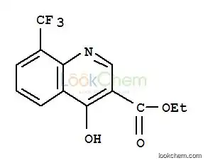 4-Hydroxy-8-(trifluoromethyl)quinoline-3-carboxylic ethyl ester Manufacturer/High quality/Best price/In stock CAS NO.23851-84-5