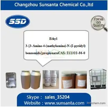 High quality 99% Ethyl 3-(3-amino-4-(methylamino)-N-(pyridin-2-yl)benzamido)propanoate/ CAS:212322-56-0