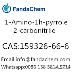 1-Amino-1h-pyrrole-2-carbonitrile  >97%  (1-Amino-2-cyanopyrrole;1H-Pyrrole-2-carbonitrile,1-amino-(9CI)),CAS:159326-66-6 from fandachem