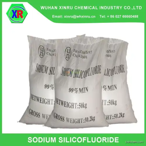 High purity 99.2% of Sodium silicofluoride for pesticide production