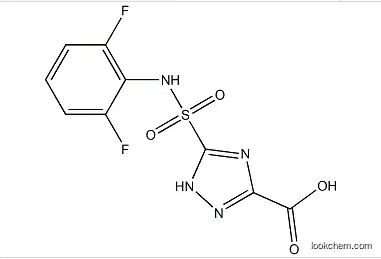 N-(2,6-di-fluorophenyl)-5-aminosulfonyl-1h-1,2,4-triazole-3-carboxylic acid