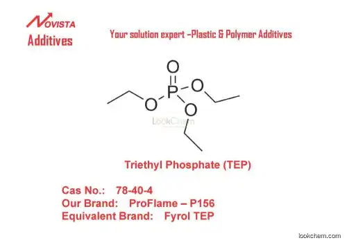 TEP Triethyl Phosphate flame retardant plasticizer(78-40-0)