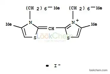 3-Heptyl-2-[(3-heptyl-4-methyl-3H-thiazol-2-ylidene)methyl]-4-methylthiazolium iodide CAS NO.15763-48-1 CAS NO.15763-48-1