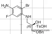 R)-4-((3-(benzyloxy)-2-hydroxypropyl)amino)-5-bromo-2-fluorobenzenaminium4-methylbenzenesulfonate(1294504-64-5)