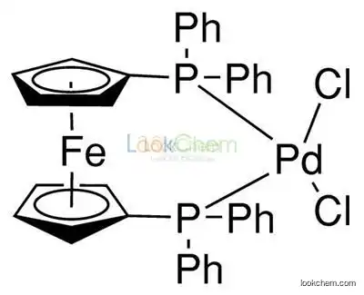 [1,1'-Bis(diphenylphosphino)ferrocene]dichloropalladium(II) CAS NO.72287-26-4