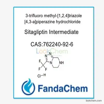 Sitagliptin Intermediate;3-trifluoro methyl-[1,2,4]triazole[4,3-a]piperazine hydrochloride;CAS:762240-92-6 fandachem