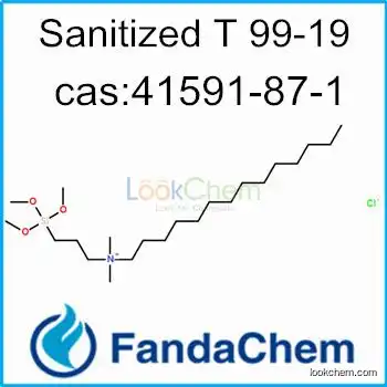 Dimethyltetradecyl[3-(trimethoxysilyl)propyl]ammonium chloride; Sanitized T 99-19,cas:41591-87-1 from fandachem