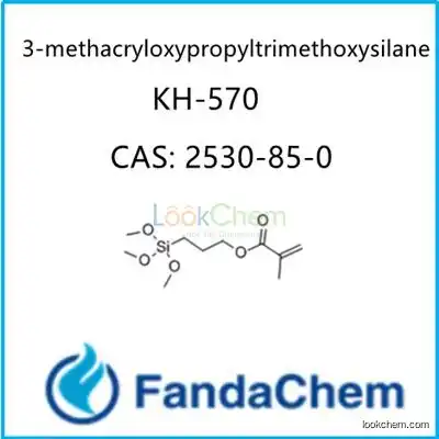 KH-570 ;3-methacryloxypropyltrimethoxysilane;Silane Coupling Agent  CAS: 2530-85-0 from FandaChem