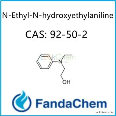 N-Ethyl-N-hydroxyethylaniline;2-(N-Ethylanilino)ethanol CAS: 92-50-2 from FandaChem