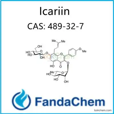 Icariin CAS: 489-32-7 from FandaChem