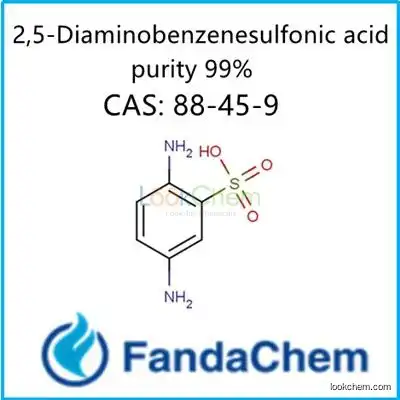 2,5-Diaminobenzenesulfonic acid 99% CAS: 88-45-9 from FandaChem