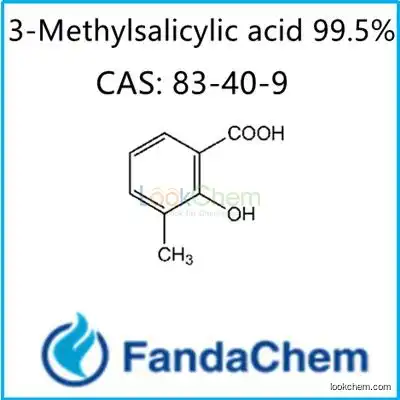 3-Methylsalicylic acid 99.5% CAS: 83-40-9 from FandaChem