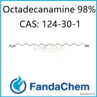 Octadecanamine 98% (1-Aminooctadecane;Stearylamine) CAS: 124-30-1 from FandaChem