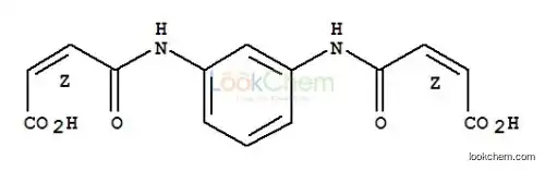 (Z)-4-[3-[[(Z)-3-carboxyprop-2-enoyl]amino]anilino]-4-oxobut-2-enoic acid CAS:13161-99-4