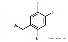 Benzene, 1-bromo-2-(bromomethyl)-4,5-difluoro- CAS：647862-95-1