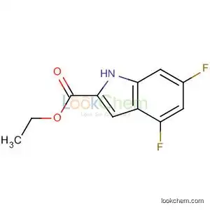1H-Indole-2-carboxylic acid, 4,6-difluoro-, ethyl ester CAS:870536-93-9